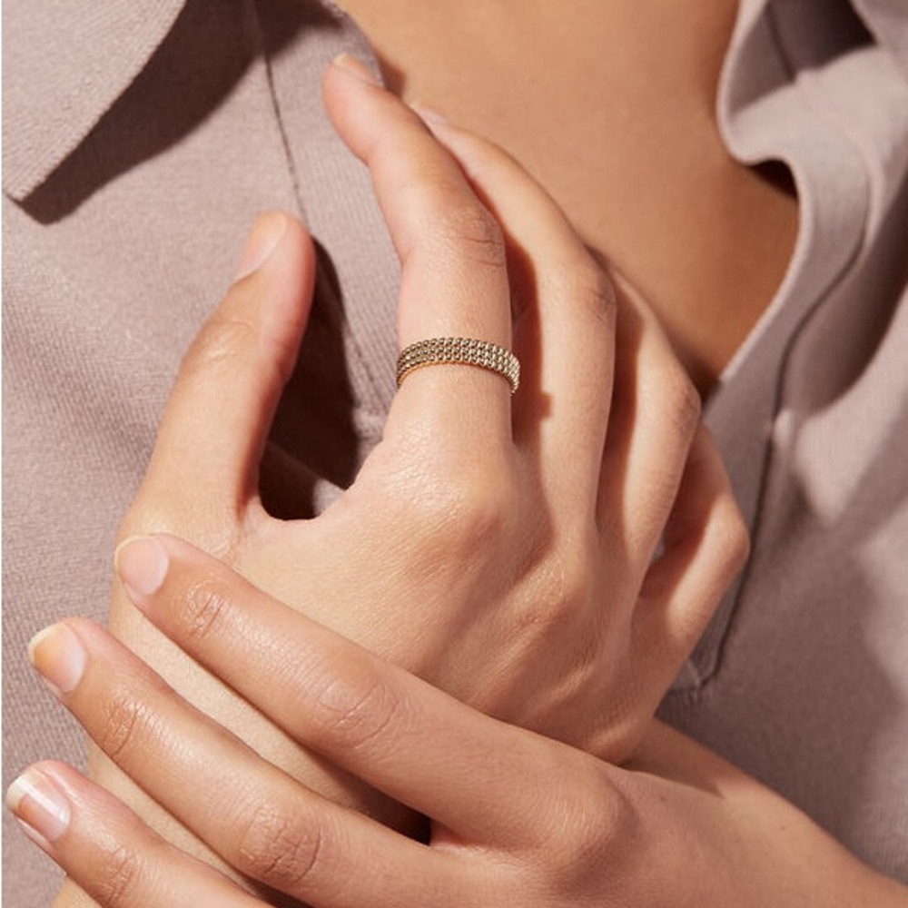 Ana Luisa Song Gold Ring Adjustable